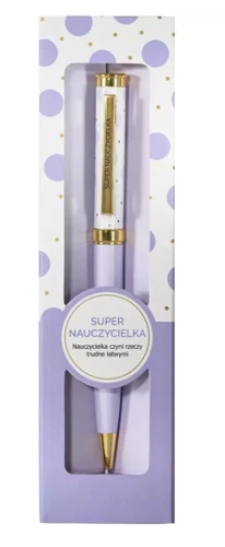 długopis nauczycielka