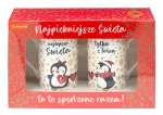 Kubki świąteczne komplet kubków na święta dla pary