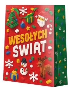Świąteczna torebka dla dziecka dziecięca na święta M