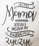 Ręcznik kuchenny kuchni JESTEŚ MAMĄ dla mamy niej