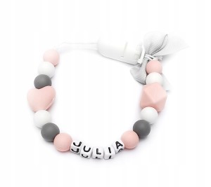 Silikonowa zawieszka smoczka JULIA upominek GADŻET