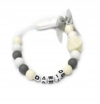 Zawieszka smoczka z imieniem DAWID prezent GADŻET