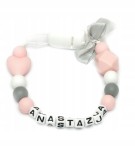 Zawieszka do smoczka z imieniem ANASTAZJA prezent