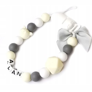 Zawieszka do smoczka z imieniem ALAN dla niego HIT