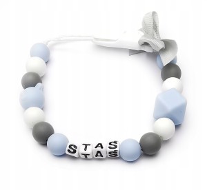 Silikonowa zawieszka z imieniem STAŚ upominek