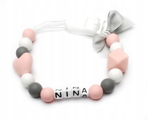 Silikonowa zawieszka z imieniem NINA upominek