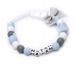 Silikonowa zawieszka z imieniem NATAN upominek