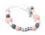 Silikonowa zawieszka z imieniem KLARA prezent niej