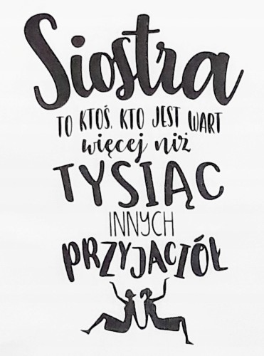 Ręcznik kuchenny do kuchni Prezent dla siostry Siostra