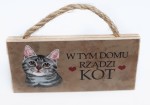 Magnes zawieszka KOT z kotem prezent upominek #57