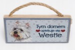 Magnes zawieszka WESTIE rasy prezent upominek #46