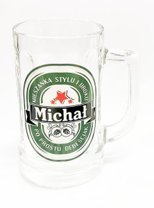 Kufel imienny MICHAŁ prezent gadżet urodziny hit