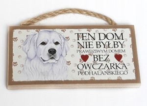Magnes zawieszka z psem OWCZAREK rasy prezent #35