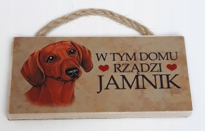 Magnes zawieszka psem JAMNIK pies rasy upominek#22
