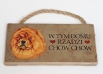 Magnes zawieszka z psem CHOW CHOW pies rasy #15