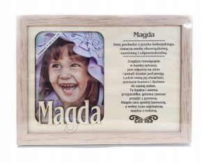 Ramka zdjęcie MAGDA urodziny prezent ROCZEK HIT