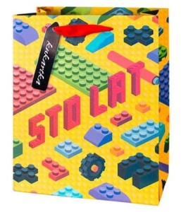 Torba prezentowa rozmiar M torebka klocki LEGO