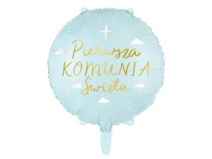 Balon NA PIERWSZĄ KOMUNIE DLA CHŁOPCA