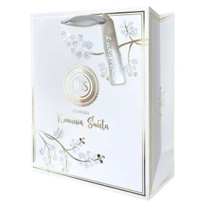 Torba prezentowa L KOMUNIA torebka komunijna IHS