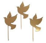 Topper na tort komunijny gołąb gołębica komunia