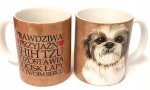 Kubek z pupilem PIES RASY SHIH TZU prezent URODZINY kubek z psem