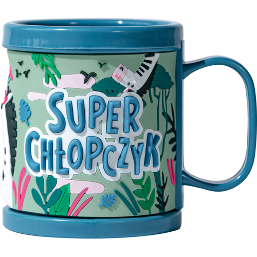 Plastikowy kubek 3d SUPER CHŁOPCZYK 1.png