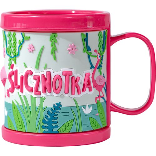 Plastikowy kubek 3d ŚLICZNOTKA.png