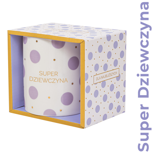 Kubek z napisem Super dziewczyna.png