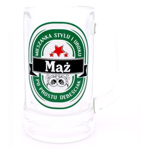 Kufel MĄŻ dla męża prezent gadżet upominek