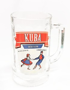 Kufel imienny z imieniem Kuba na prezent dla chłopaka