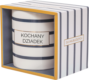 Pastelowy kubek z napisem Kochany Dziadek