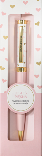 Długopis z napisem Jesteś piękna.png