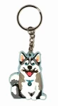 Brelok do kluczy z psem Pies Husky