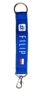 Smycz brelok do kluczy z imieniem Filip