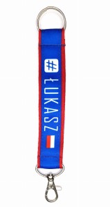 Smycz brelok do kluczy Łukasz