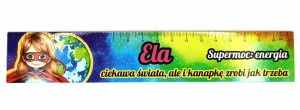 Zakładka do książki z imieniem Ela