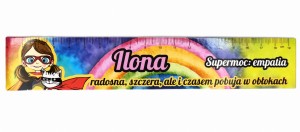 Zakładka do książki z imieniem Ilona