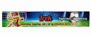 Zakładka do książki z imieniem Irek