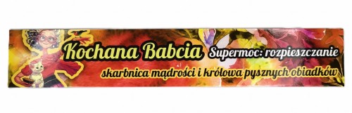 Kochana Babaia zakładka do książki linijka z imieniem.jpg