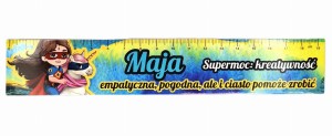 Zakładka do książki z imieniem Maja