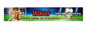Zakładka do książki z imieniem Wiktor