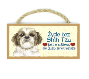 Magnes zawieszka SHIH TZU rasy prezent upominek#43