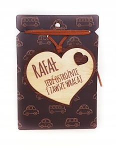 Zawieszka do auta  RAFAŁ prezent imieniny #103