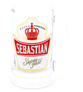 Kufel imienny SEBASTIAN prezent gadżet IMIENINY