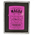 Zapalniczka prezent imieniem MAGDA IMIENINY
